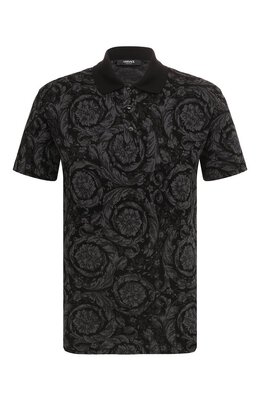 Versace: Хлопковое поло 