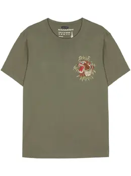 Maharishi: Хлопковая футболка 
