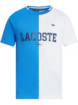 Lacoste: Двухцветная футболка 