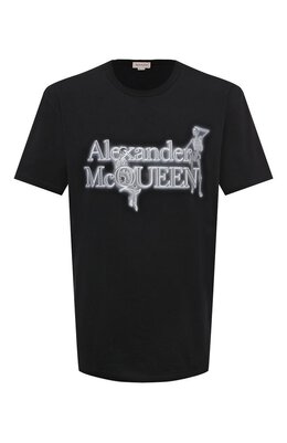 Alexander McQueen: Хлопковая футболка 