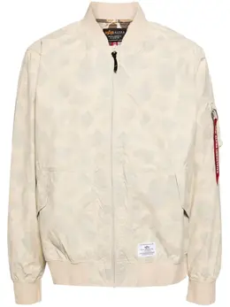 Alpha Industries: Куртка с принтом 