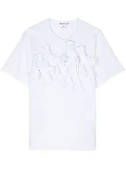 Comme Des Garçons Comme Des Garçons: Белая футболка 
