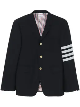 Thom Browne: Пиджаки  4-Bar в полоску