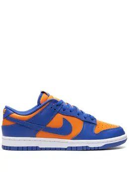 Nike: Оранжевые кроссовки  Dunk Low