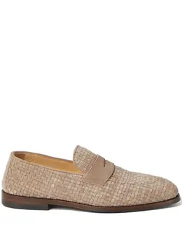 Brunello Cucinelli: Светлые туфли 