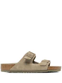 Birkenstock: Сандалии  Arizona цвета хаки
