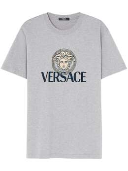 Versace: Футболка  Medusa с принтом