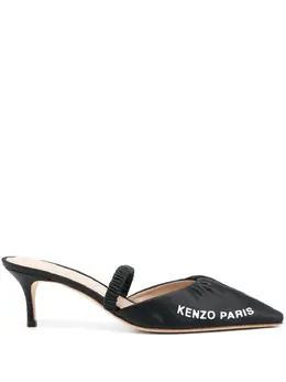 Kenzo: Чёрные сабо 
