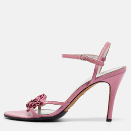 Dolce & Gabbana: Розовые сандалии 