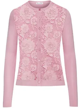 Oscar de la Renta: Кружевное кардиган 