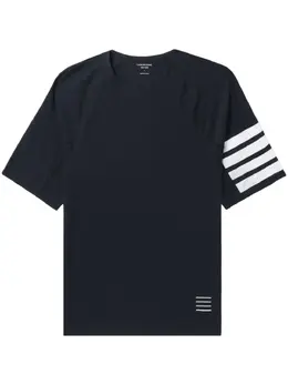 Thom Browne: Футболка  4-Bar в полоску