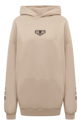 Balenciaga: Хлопковая толстовка 