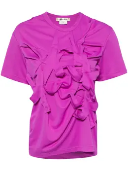 Comme Des Garçons: Фиолетовая футболка 