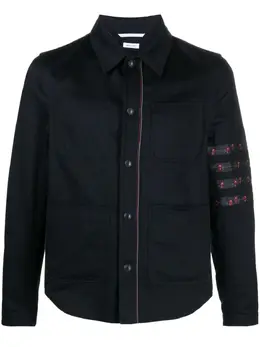 Thom Browne: Рубашка с растительным принтом 