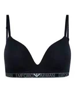 Emporio Armani: Чёрный бюстгальтер 