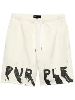 Purple Brand: Шорты с принтом 