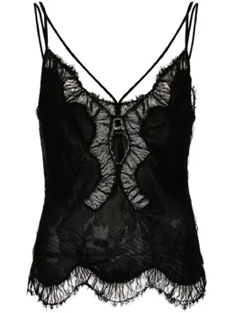 TOM FORD: Кружевное топ 