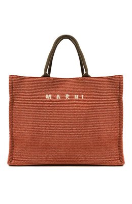 Marni: Коричневая сумка 