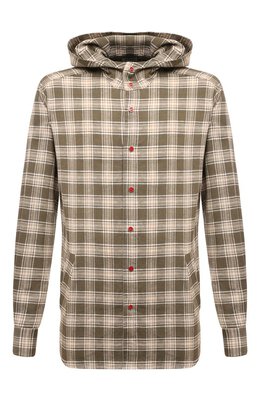 Kiton: Льняная рубашка 