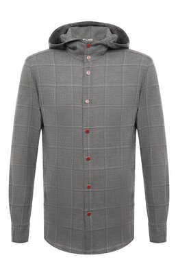 Kiton: Рубашка из шерсти 