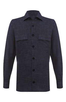 Kiton: Рубашка из шерсти 