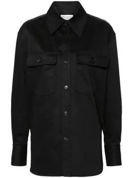 Saint Laurent: Хлопковая рубашка 