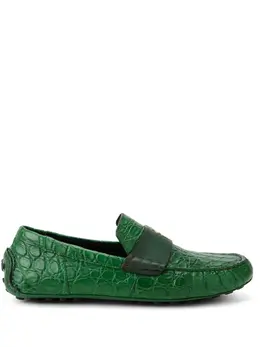 Ferragamo: Зелёные туфли 