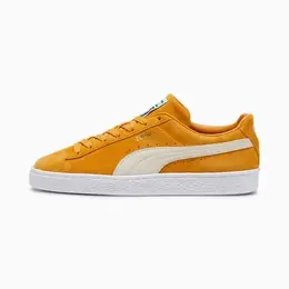 PUMA: Оранжевые кеды  Suede Classic XXI
