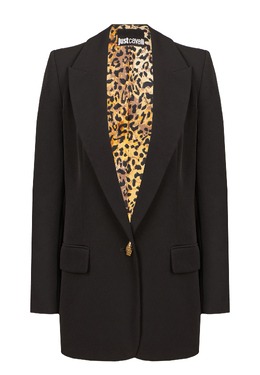 JUST CAVALLI: Чёрный жакет 