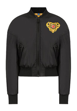 VERSACE JEANS COUTURE: Чёрная куртка 