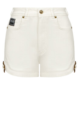 VERSACE JEANS COUTURE: Белые шорты 