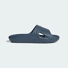 adidas: Синие шлёпанцы 