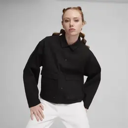 PUMA: Чёрная куртка  Classics