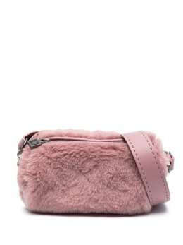 Max Mara: Розовая сумка через плечо 