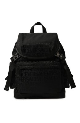 Versace: Чёрный рюкзак 