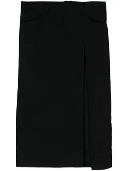 Yohji Yamamoto: Юбка с разрезом 