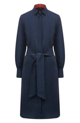 Kiton: Льняное платье 