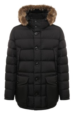 Moncler: Пуховик с карманами 
