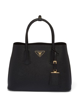 Prada: Чёрная сумка-шоппер 