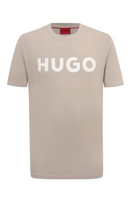 HUGO: Хлопковая футболка 