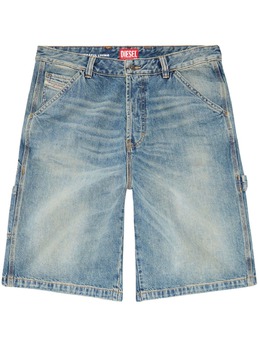 Diesel: Джинсовые шорты 
