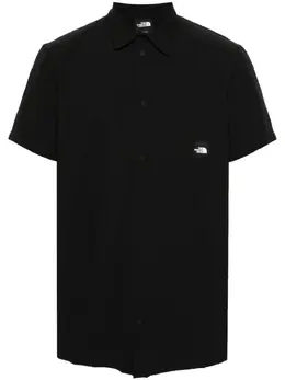 The North Face: Чёрная рубашка  Logo