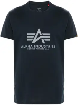 Alpha Industries: Футболка с принтом 