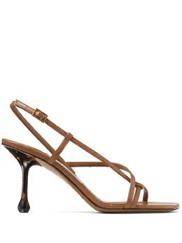Jimmy Choo: Коричневые сандалии 