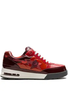 A BATHING APE®: Красные кроссовки 