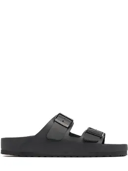 BIRKENSTOCK: Чорні сандалі  Arizona