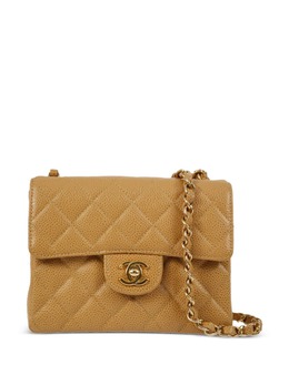 CHANEL Pre-Owned: Бежевая сумка 
