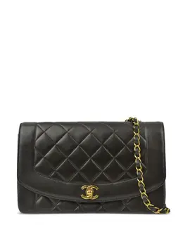 CHANEL Pre-Owned: Чёрная сумка 