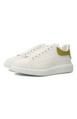 Alexander McQueen: Зелёные кеды  Oversized