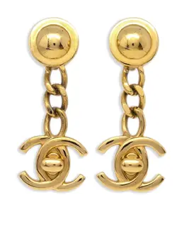 CHANEL Pre-Owned: Серьги 